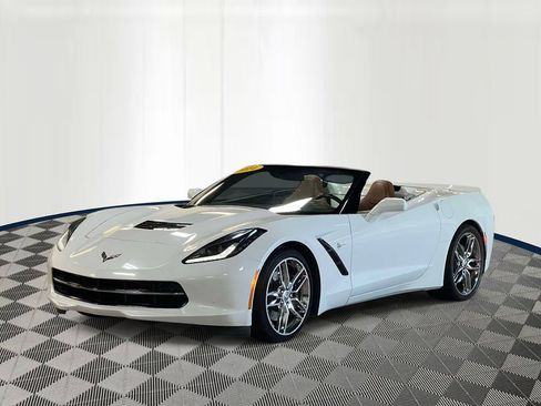 Used 2014 Chevrolet Corvette Stingray Convertible w/ 3LT Preferred Equipment Group RWD image 2