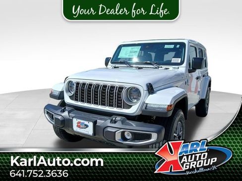 New 2025 Jeep Wrangler Unlimited Sahara w/ Technology Group AWD/4WD image 1