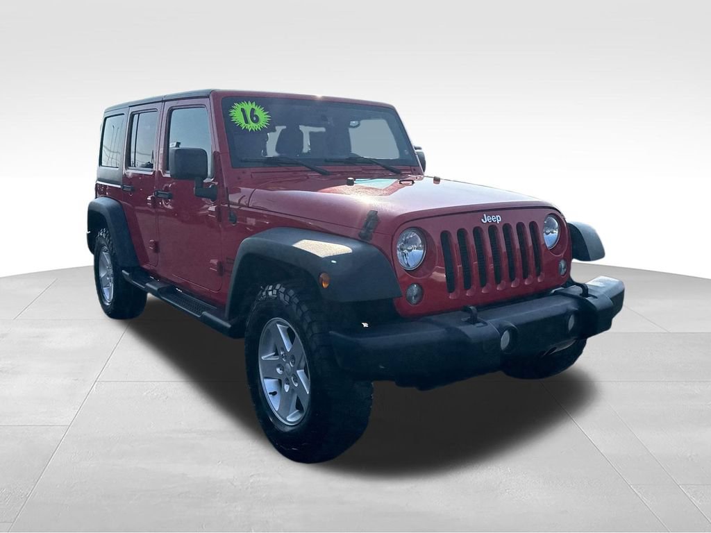 Used 2016 Jeep Wrangler Unlimited Sport w/ Quick Order Package 24S AWD/4WD image 18