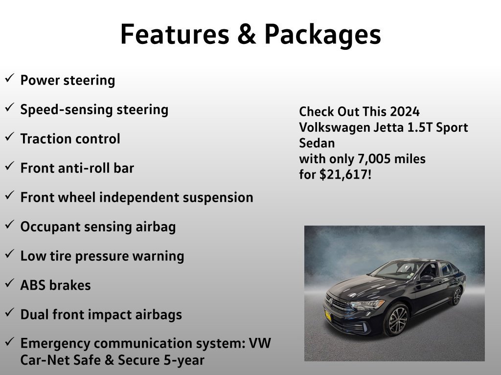 Used 2024 Volkswagen Jetta Sport FWD image 8