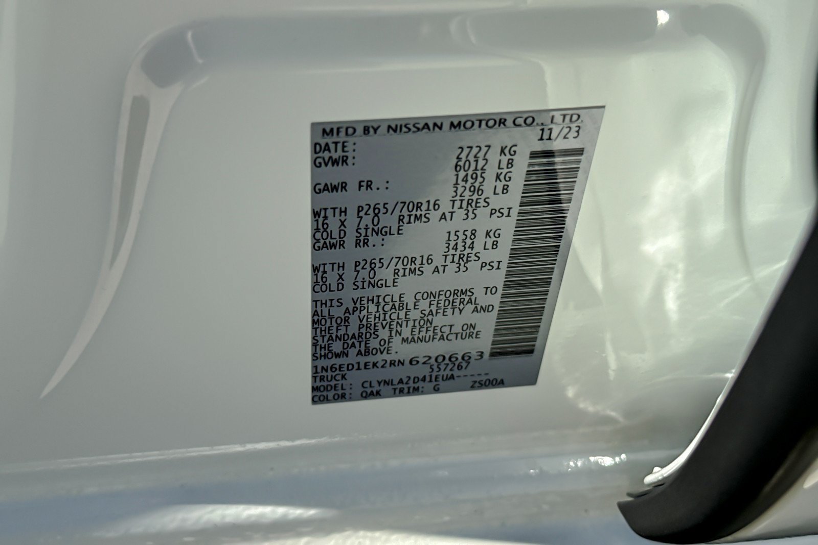Used 2024 Nissan Frontier S AWD/4WD image 25