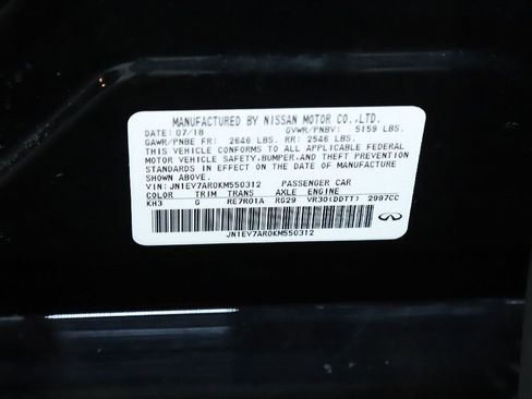 Used 2019 INFINITI Q50 Luxe w/ Essential Package (3.0T Luxe) image 21