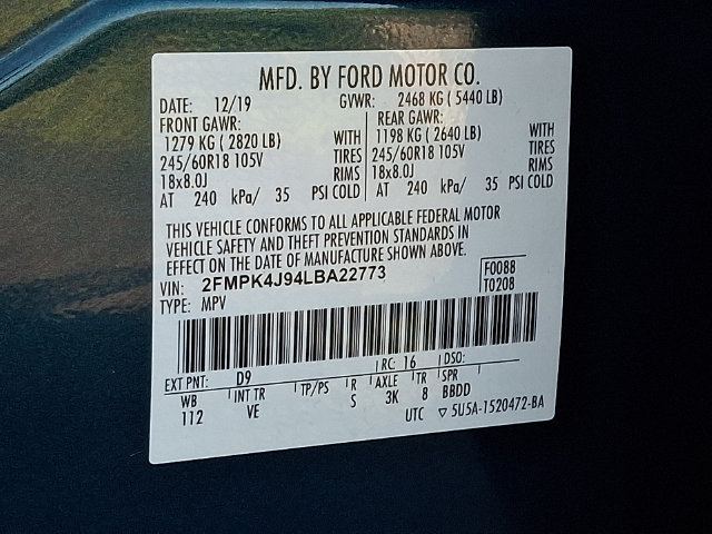 Used 2020 Ford Edge SEL w/ Convenience Package AWD/4WD image 27