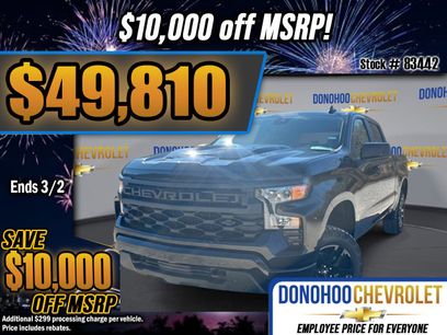 New 2026 Chevrolet Silverado 1500 Custom Trail Boss w/ Midnight Edition