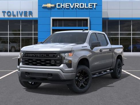 New 2026 Chevrolet Silverado 1500 Custom w/ Turbomax Blackout Package AWD/4WD image 7