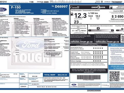 Used 2026 Ford F150 Lariat AWD/4WD image 6