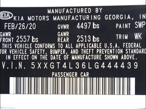 Used 2020 Kia Optima SE image 44