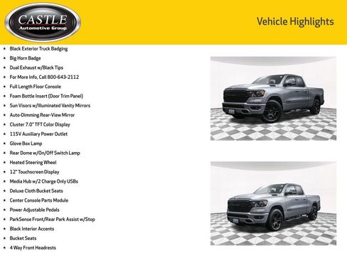 Used 2021 RAM 1500 Big Horn image 15