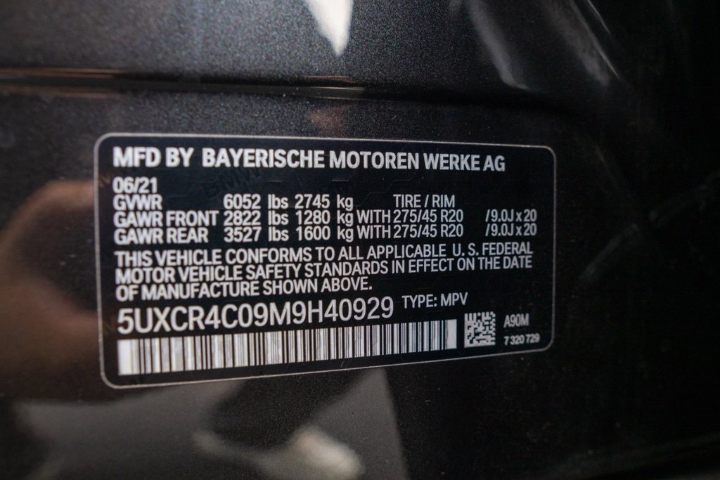 Used 2021 BMW X5 sDrive40i w/ Premium Package 2 RWD image 56