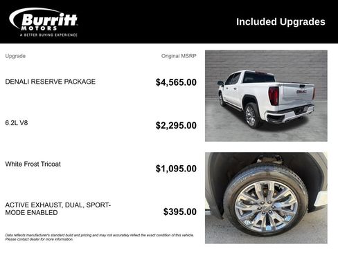 Used 2024 GMC Sierra 1500 Denali w/ Denali Reserve Package AWD/4WD image 3