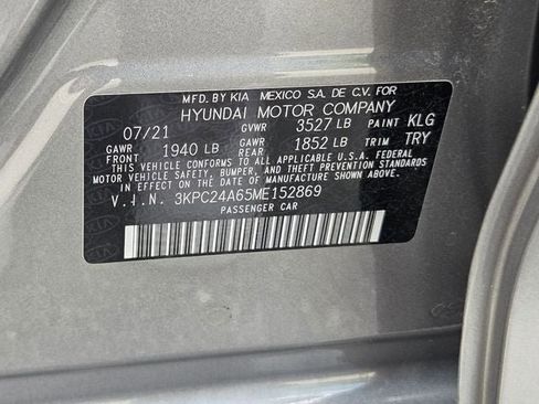 Used 2021 Hyundai Accent SE FWD image 33