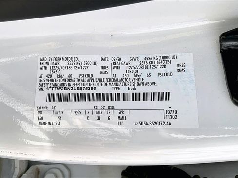 Used 2020 Ford F250 Lariat w/ Lariat Value Package image 33