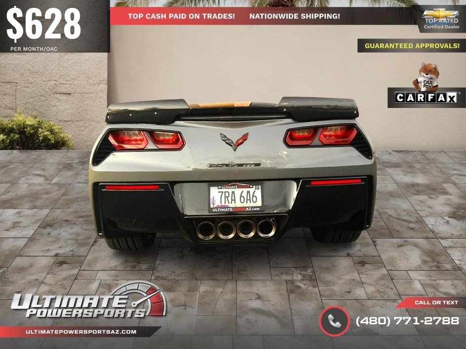 Used 2016 Chevrolet Corvette Stingray Coupe w/ Carbon Flash Badge Package RWD image 65
