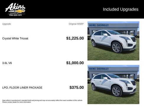 Used 2024 Cadillac XT5 Premium Luxury w/ LPO, Floor Liner Package AWD/4WD image 3