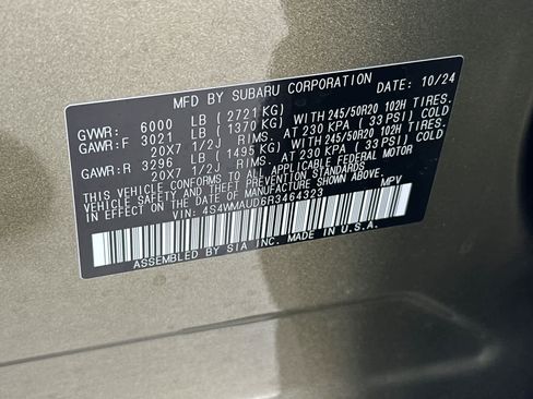 Certified 2024 Subaru Ascent Limited w/ Technology Package image 30