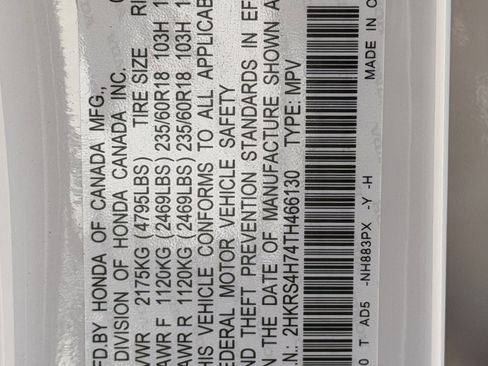 New 2026 Honda CR-V EX-L image 23