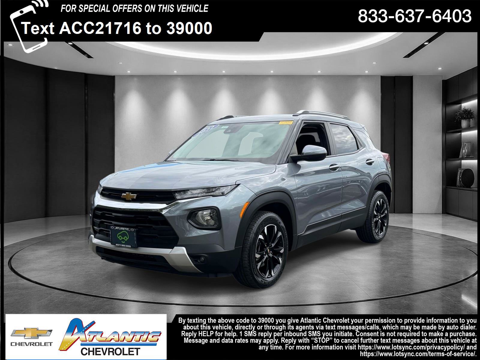 Certified 2022 Chevrolet TrailBlazer LT w/ Confidence II Package FWD image 1