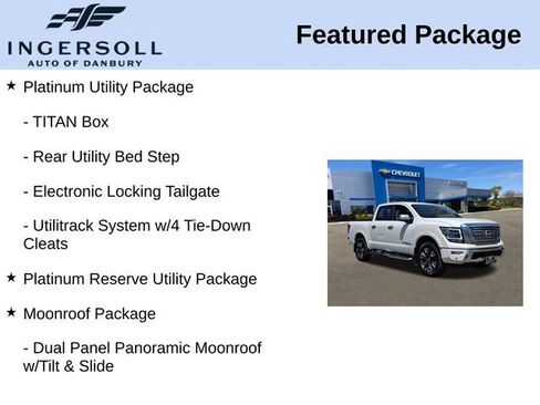 Used 2023 Nissan Titan Platinum Reserve w/ Moonroof Package AWD/4WD image 15