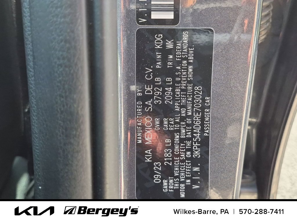 Certified 2024 Kia Forte GT-Line FWD image 30