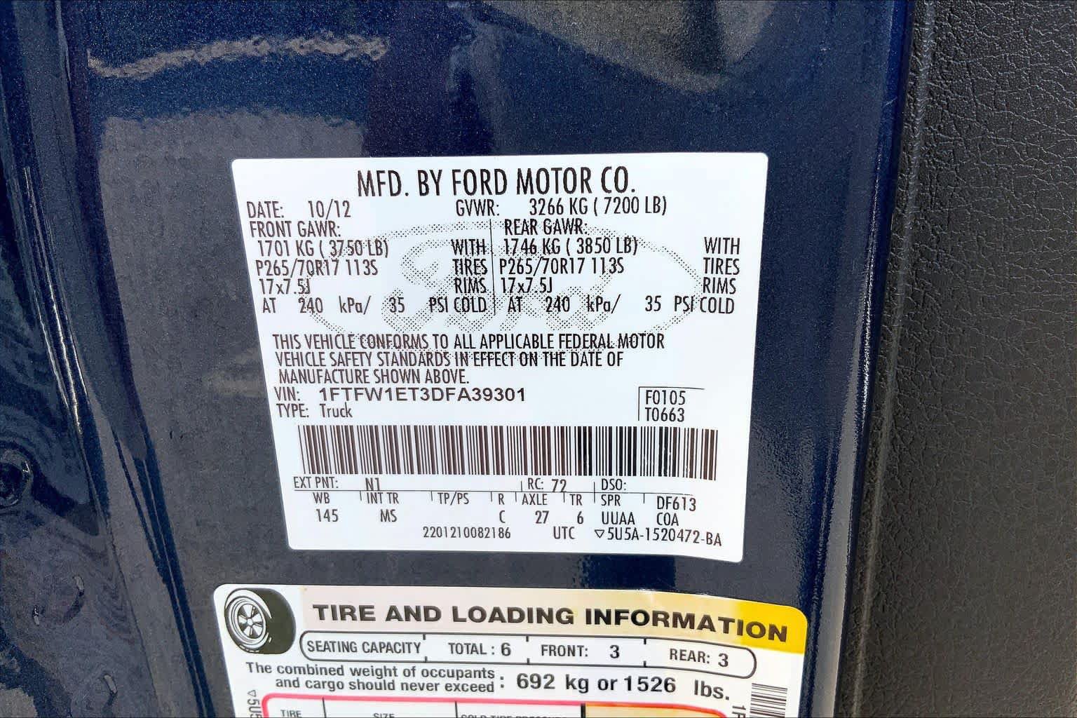 Used 2013 Ford F150 XLT AWD/4WD image 34
