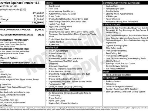 Used 2023 Chevrolet Equinox Premier AWD/4WD image 35