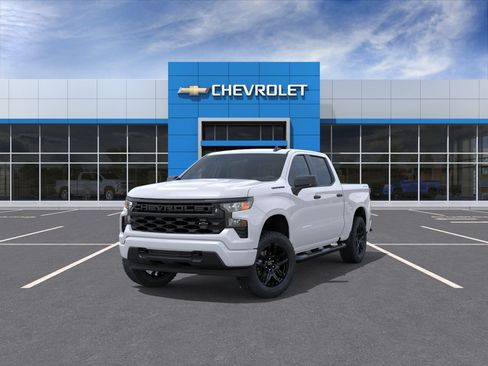 New 2026 Chevrolet Silverado 1500 Custom w/ Turbomax Blackout Package AWD/4WD image 8