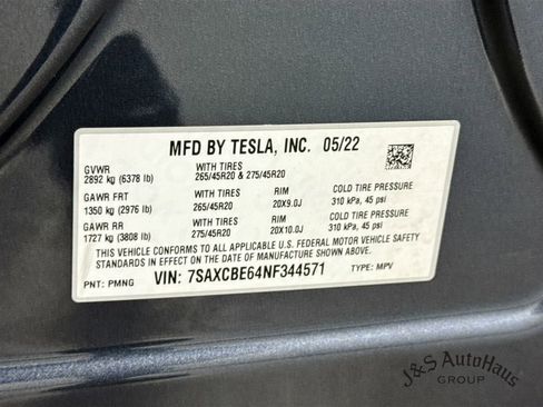 Used 2022 Tesla Model X Plaid AWD/4WD image 42