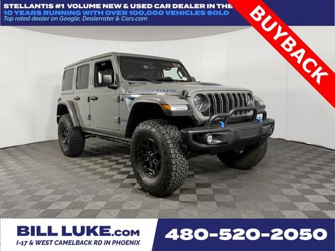 Used 2023 Jeep Wrangler Unlimited Rubicon 4xe image 1