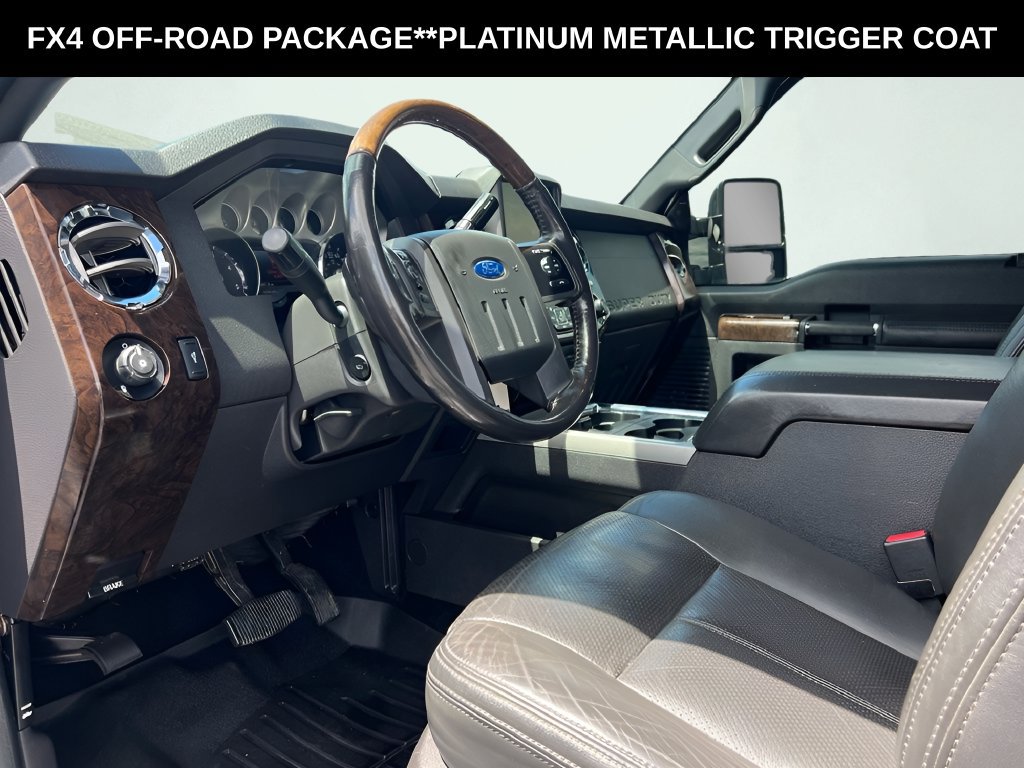 Used 2013 Ford F350 Platinum w/ FX4 Off Road Pkg AWD/4WD image 2