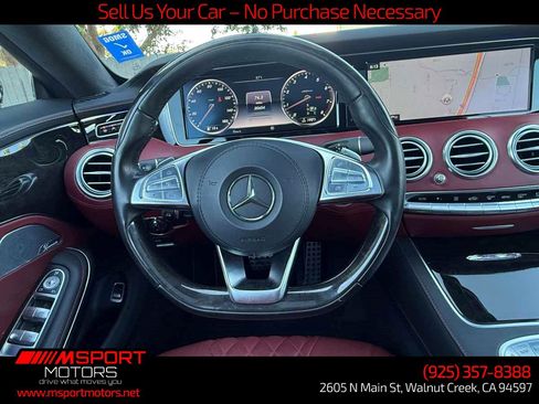 Used 2016 Mercedes-Benz S 550 4MATIC Coupe image 23