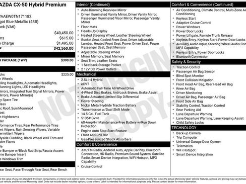 New 2026 MAZDA CX-50 2.5 Hybrid w/ Weather Package image 2