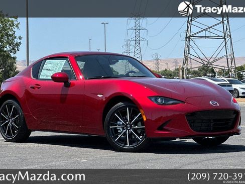 New 2025 MAZDA MX-5 Miata RF Grand Touring w/ Weather Package image 1