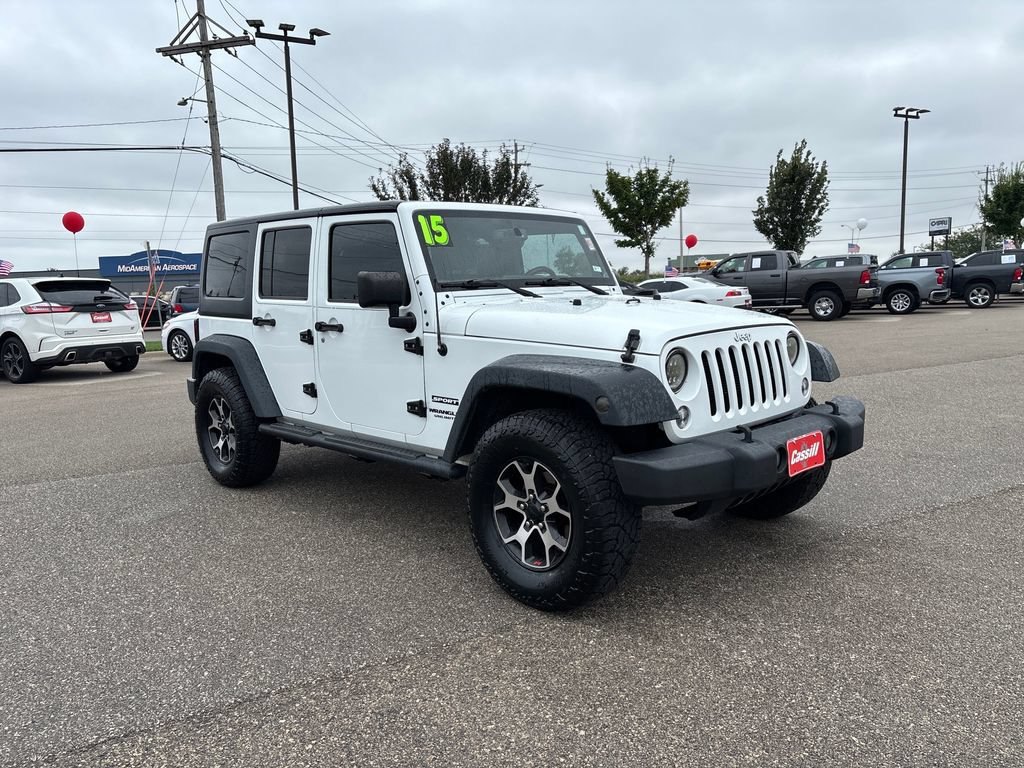 Used 2015 Jeep Wrangler Unlimited Sport w/ Quick Order Package 24S AWD/4WD image 8