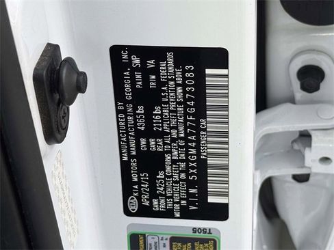 Used 2015 Kia Optima LX image 27