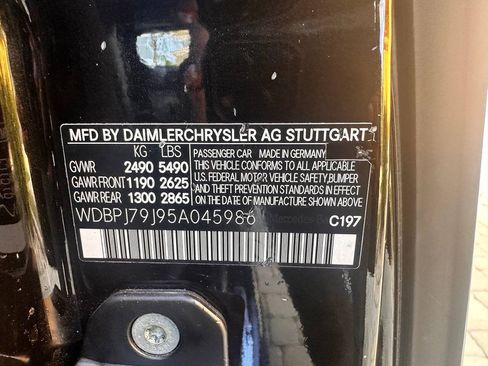 Used 2005 Mercedes-Benz CL 65 AMG image 10