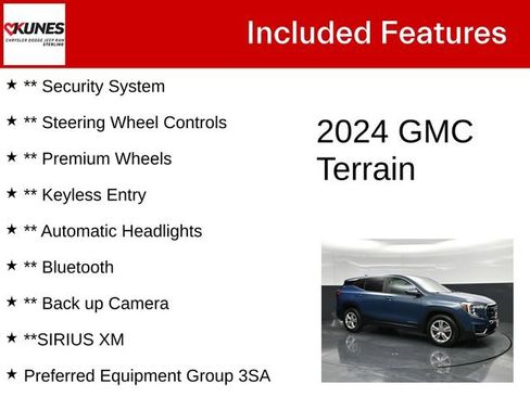 Used 2024 GMC Terrain SLE AWD/4WD image 5