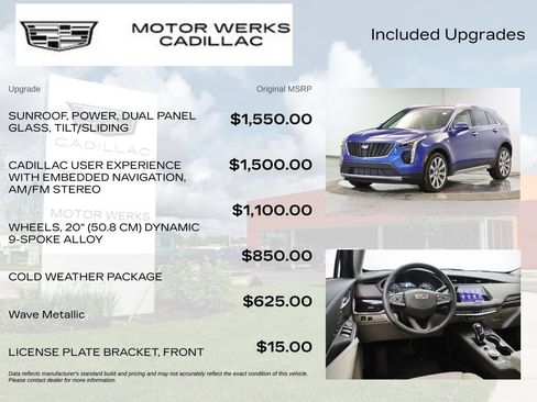 Used 2023 Cadillac XT4 Premium Luxury w/ Cold Weather Package AWD/4WD image 4