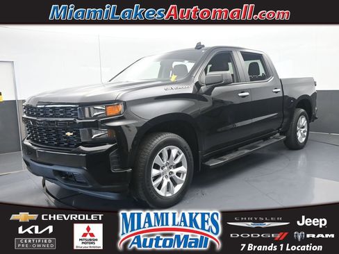 Used 2021 Chevrolet Silverado 1500 Custom RWD image 1
