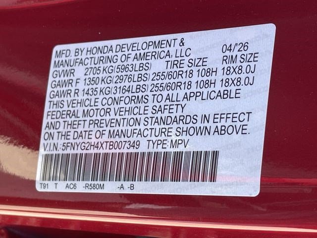 New 2026 Honda Pilot EX-L image 26
