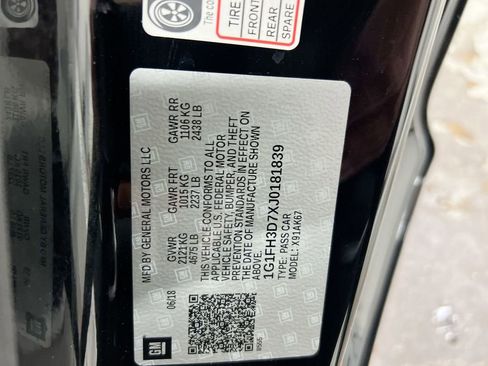 Used 2018 Chevrolet Camaro SS RWD image 27
