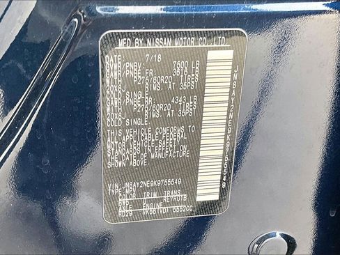 Used 2019 Nissan Armada Platinum w/ Captain's Chairs Package image 28