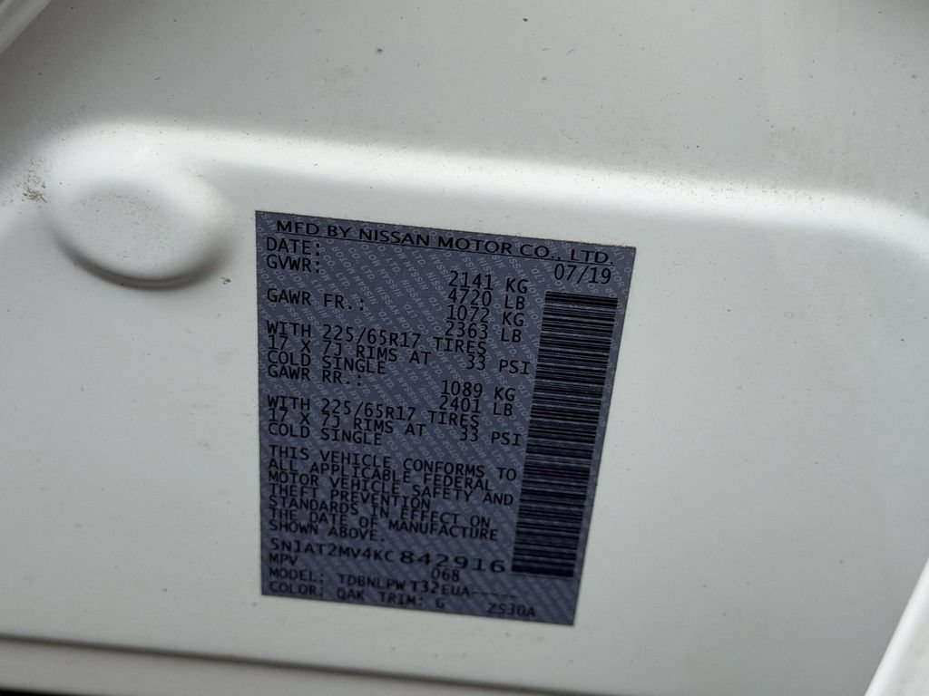 Used 2019 Nissan Rogue S AWD/4WD image 19