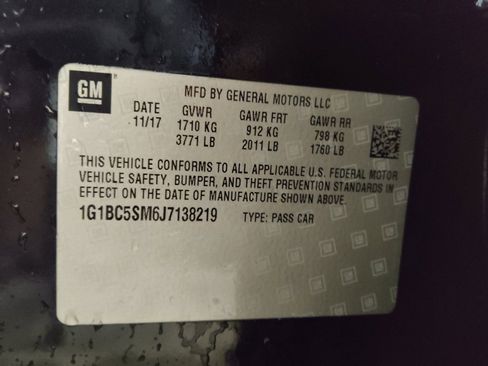 Used 2018 Chevrolet Cruze LS image 33