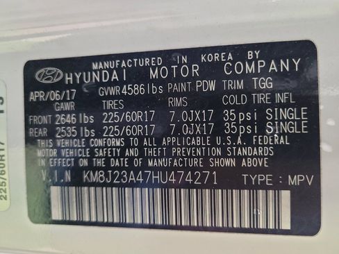 Used 2017 Hyundai Tucson SE image 33