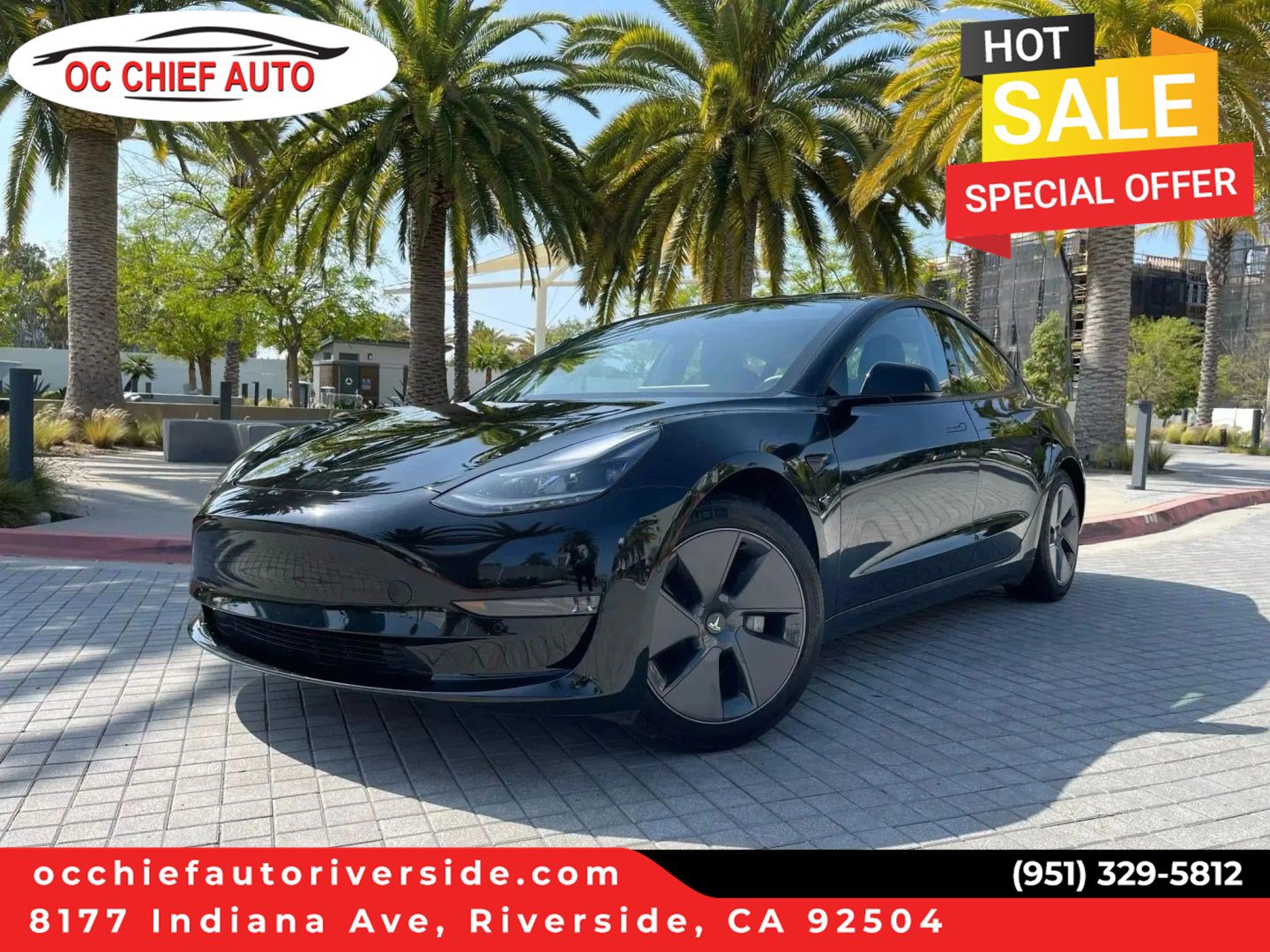 Used 2023 Tesla Model 3 Standard Range RWD image 1