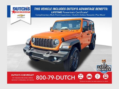 Used 2025 Jeep Wrangler Unlimited Sport AWD/4WD image 1