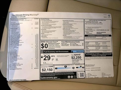 New 2026 BMW X3 xDrive30 w/ M Sport Package image 22