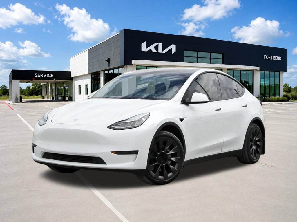 Used 2020 Tesla Model Y Long Range AWD/4WD image 1
