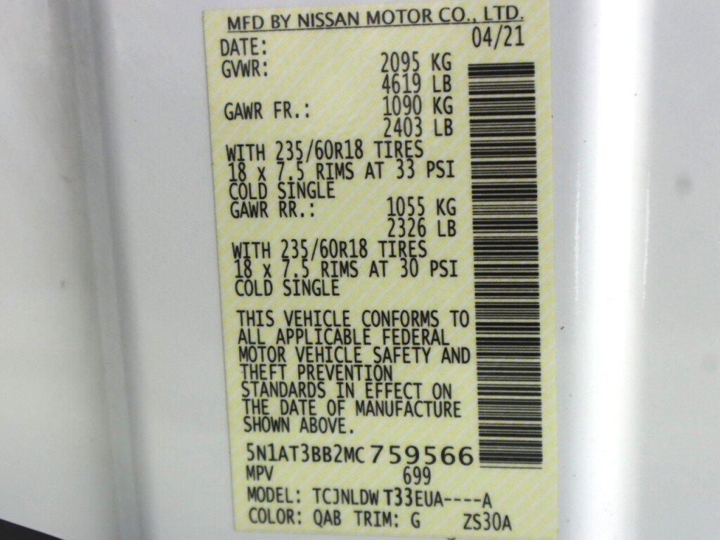 Used 2021 Nissan Rogue SV AWD/4WD image 42