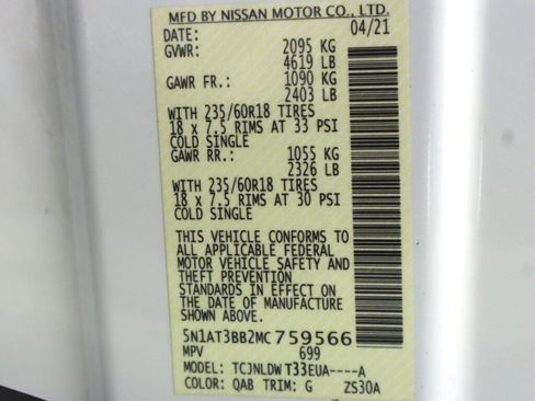 Used 2021 Nissan Rogue SV AWD/4WD image 42